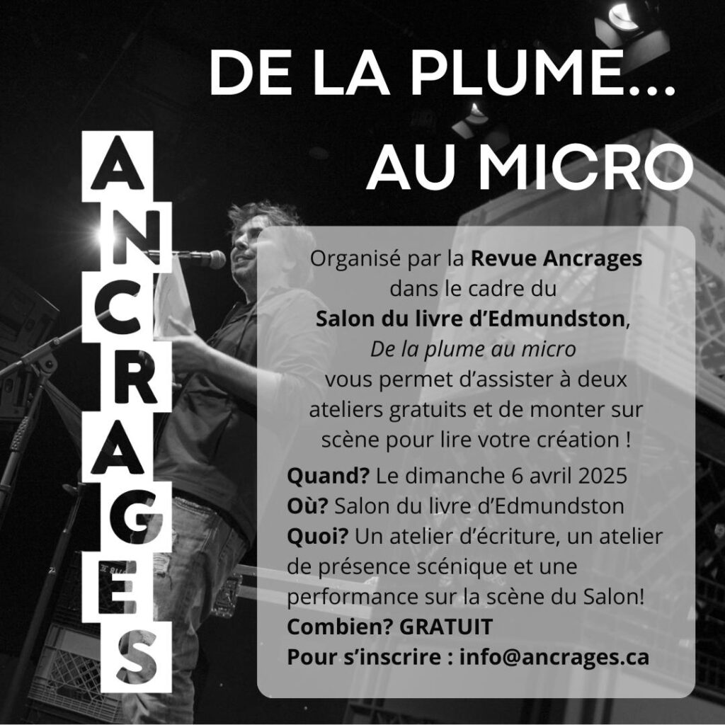De la plume au micro